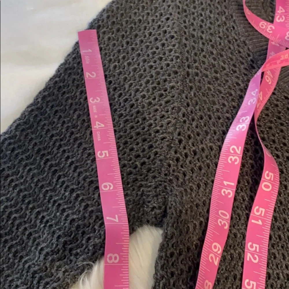 Banana Republic scoop neck gray sweater size small knit